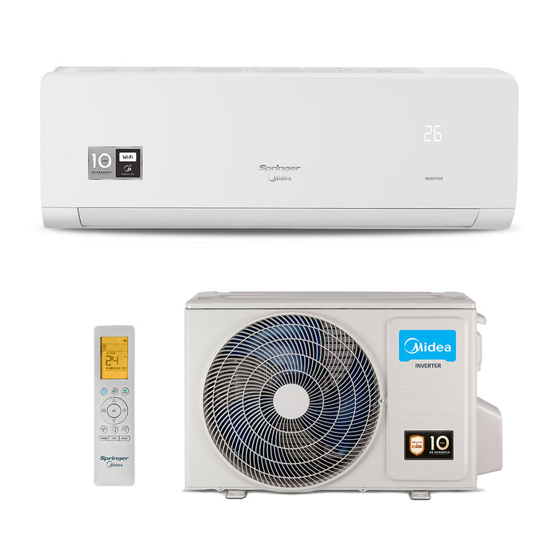 Ar Condicionado Split Inverter Xtreme Save Connect Springer Midea 9000 Btus Frio 220V Monofásico42AGVCC09M5